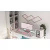 Nanoleaf Lines Skin NL59-0001PM-9PK, 60 graden, roze mat, 9 stuks