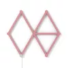 Nanoleaf Lines Skin NL59-0001PM-9PK, 60 graden, roze mat, 9 stuks