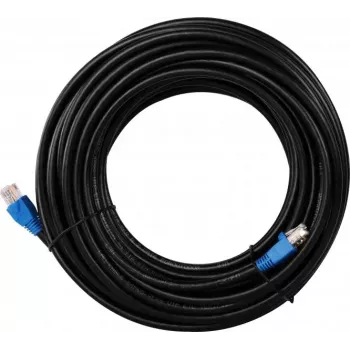 Netwerkkabel Goobay CAT 6 U/UTP RJ-45 Cat6 15 m zwart
