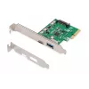 DIGITUS PCIe-kaart USB-C + USB-A, tot 10 Gbit/s