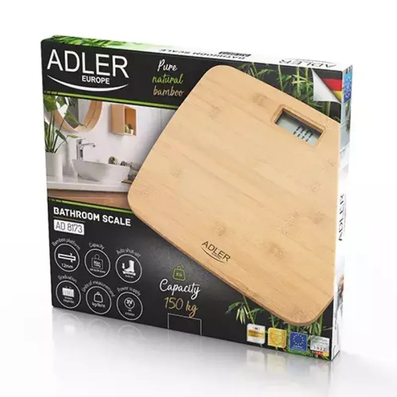 Adler AD 8173 elektronische personenweegschaal