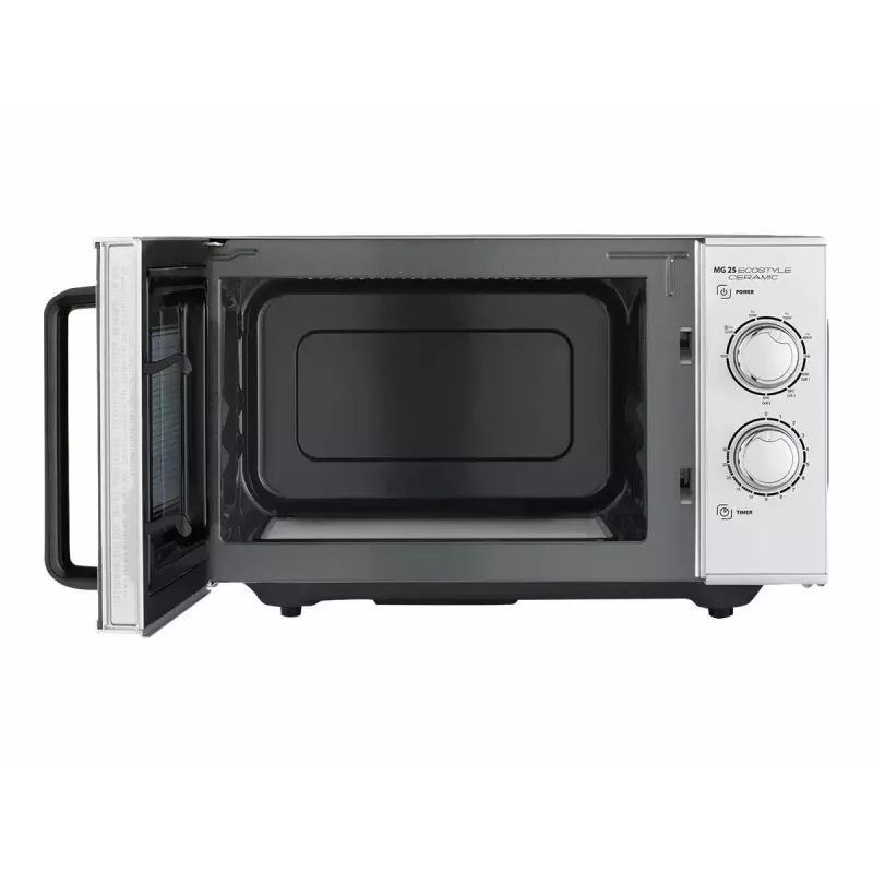 Caso MG 25 Ecostyle magnetron, 25 L, 900 W, grillfunctie, zilver