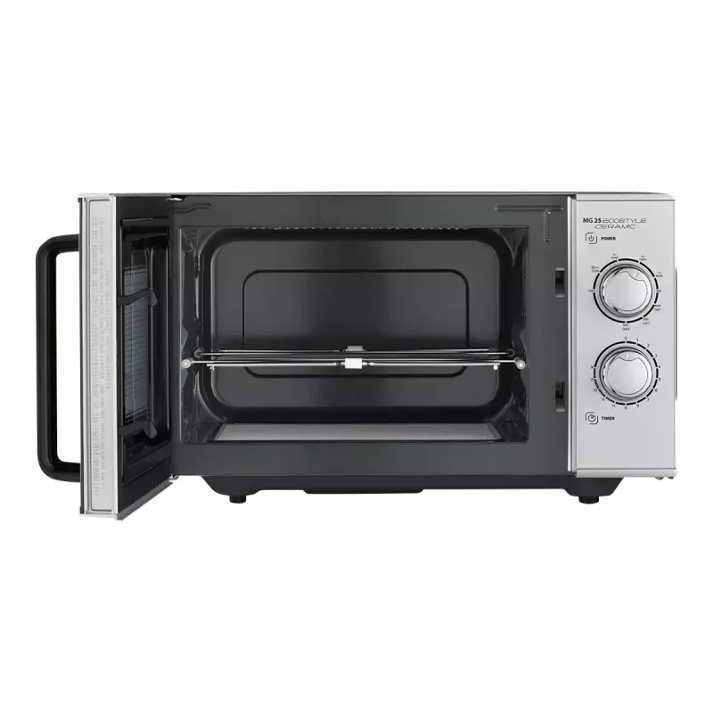 Caso MG 25 Ecostyle magnetron, 25 L, 900 W, grillfunctie, zilver
