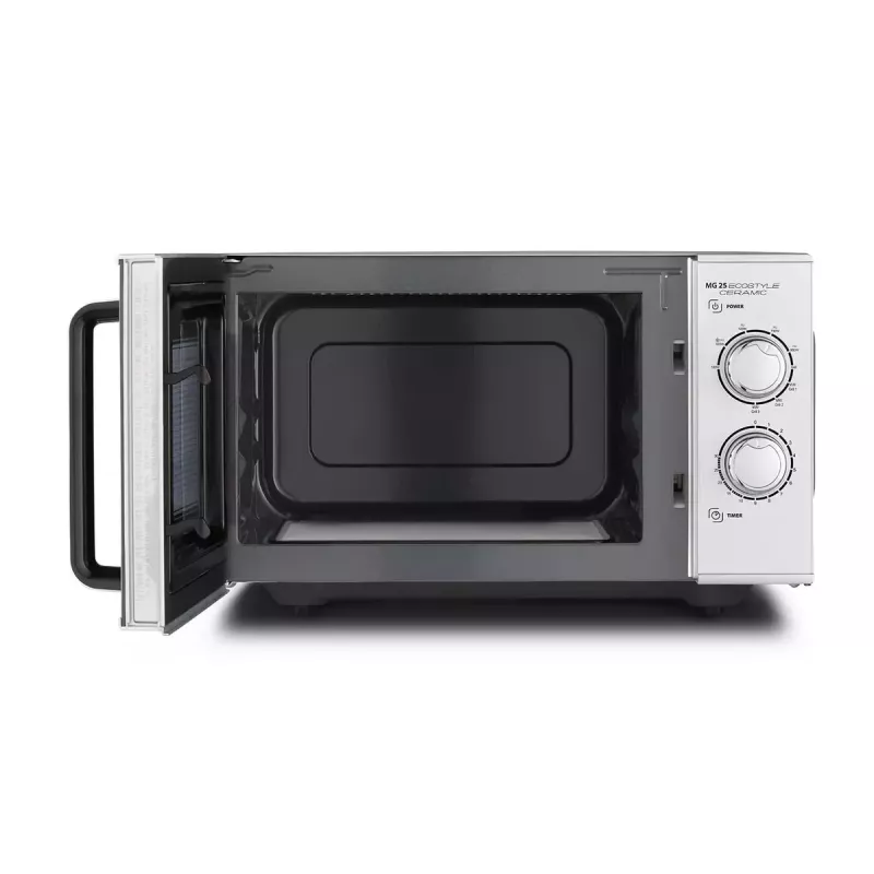 Caso MG 25 Ecostyle magnetron, 25 L, 900 W, grillfunctie, zilver