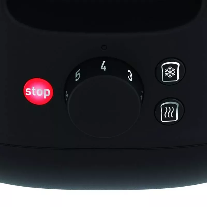 Tefal TT340830 toaster — 2 sneetjes, 850 W, zwart en roestvrij staal