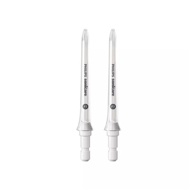 Philips HX3042/00 monddouche opzetmondstuk – 2 mondstukken, witte vervangpunten
