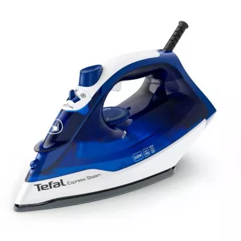 Tefal FV2838 droog- en stoomstrijkijzer Cerilium zoolplaat 2400 W blauw, wit
