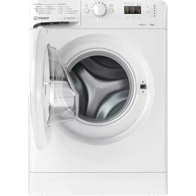 Indesit MTWA 71252 W IT voorlader wasmachine — 7 kg, 1200 t/min, energieklasse E, wit