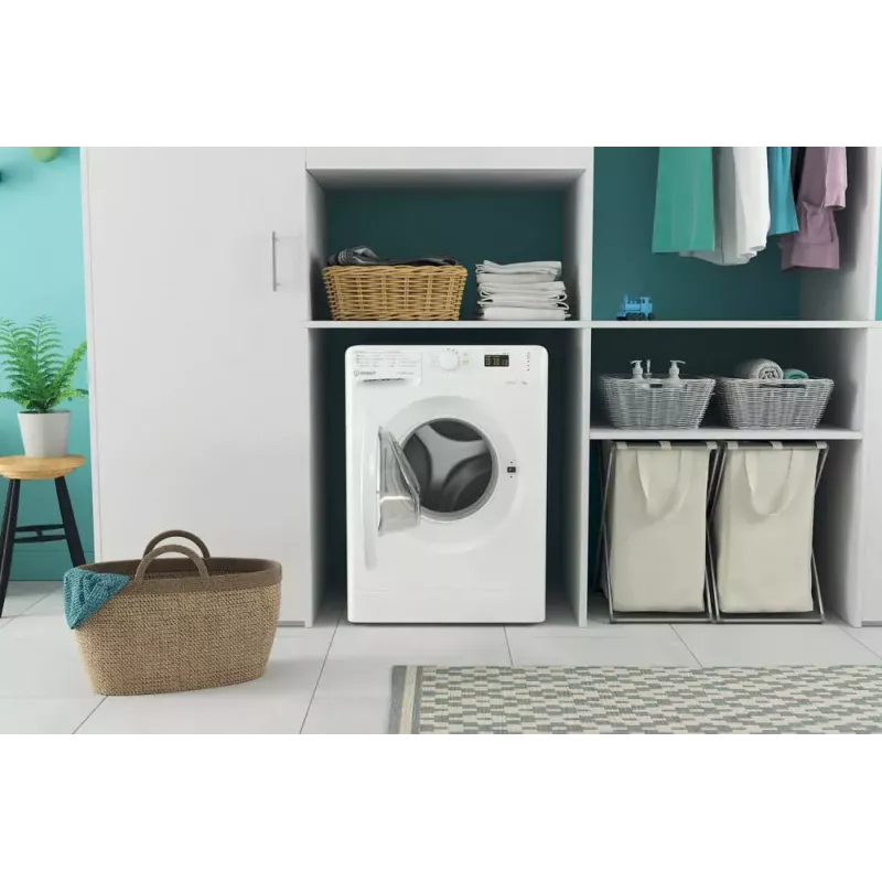 Indesit MTWA 71252 W IT voorlader wasmachine — 7 kg, 1200 t/min, energieklasse E, wit