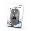 GEMBIRD Optische LED-muis MUS-6B-02 bedraad USB - 6 toetsen wiel zwart