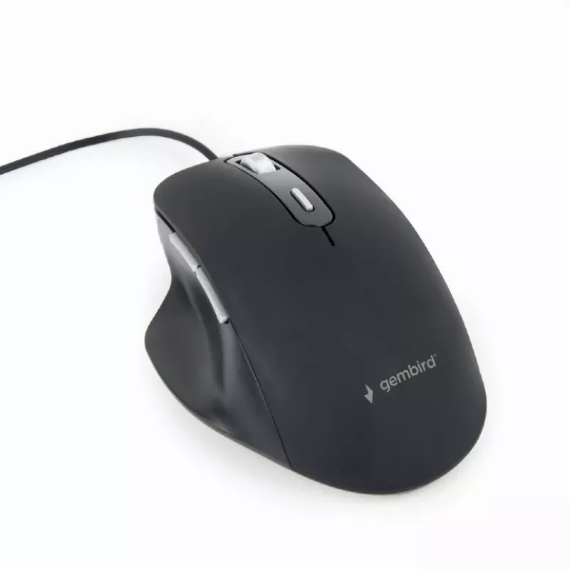 GEMBIRD Optische LED-muis MUS-6B-02 bedraad USB - 6 toetsen wiel zwart