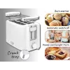 Broodrooster Adler AD 3223 2 sneetjes 750 W Wit