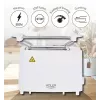 Broodrooster Adler AD 3223 2 sneetjes 750 W Wit