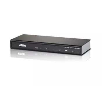 ATEN 4-poorts HDMI audio/video splitter 4Kx2K, HDMI, 4x HDMI, 4096 x 2160 pixel, Zwart, 4K Ultra HD, 15 m