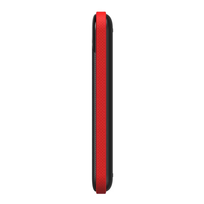 Silicon Power Armor A62 SP010TBPHD62SS3K draagbare harde schijf van 1 TB, USB 3.2 Gen 1, zwart/rood
