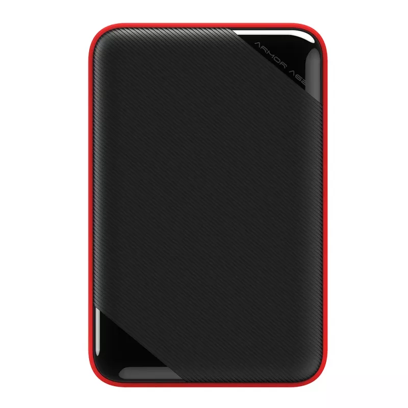 Silicon Power Armor A62 SP010TBPHD62SS3K draagbare harde schijf van 1 TB, USB 3.2 Gen 1, zwart/rood