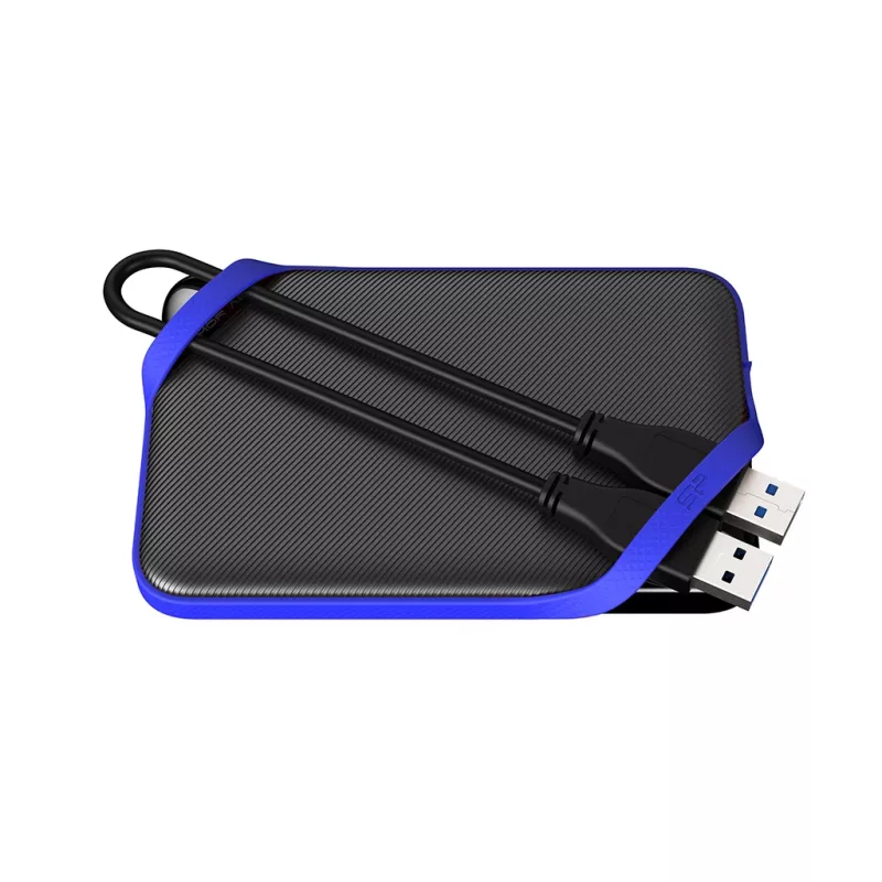SILICON POWER draagbare HDD USB 3.2 Gen1 Armor - A62 Game Drive 1 TB - zwart minimale bestelhoeveelheid 36