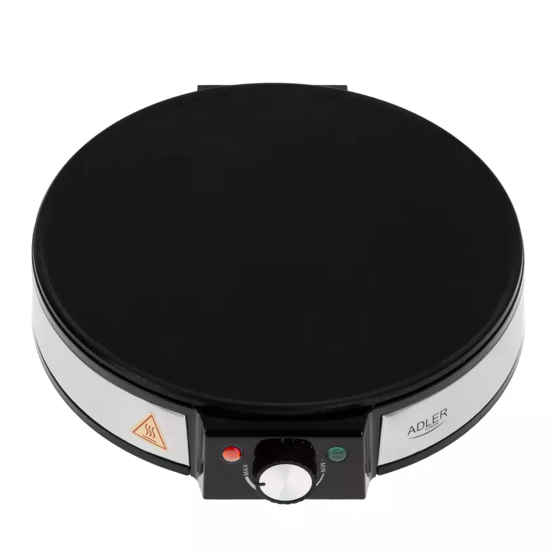 Crêpemaker Adler AD 3058 1600 W zwart roestvrij staal