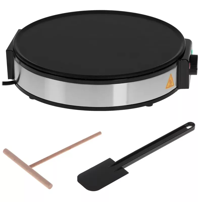Crêpemaker Adler AD 3058 1600 W zwart roestvrij staal