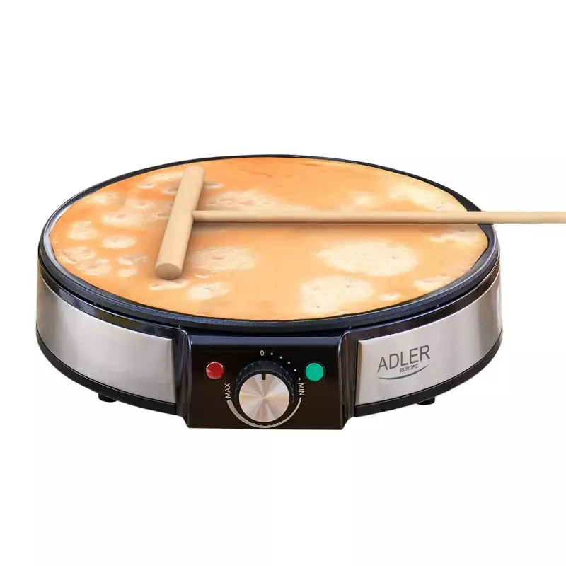 Crêpemaker Adler AD 3058 1600 W zwart roestvrij staal