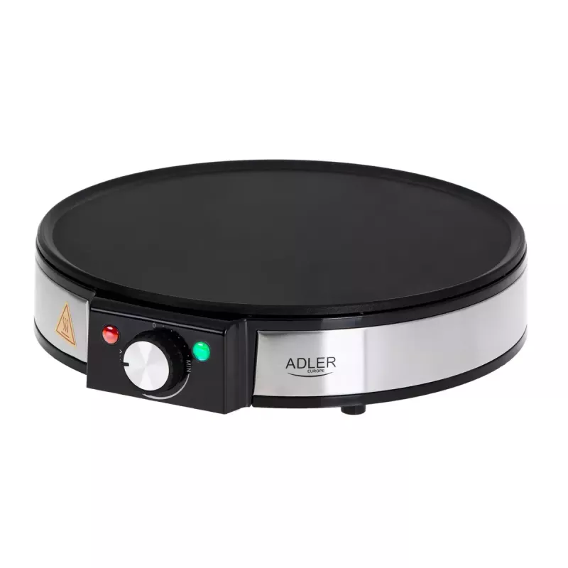 Crêpemaker Adler AD 3058 1600 W zwart roestvrij staal