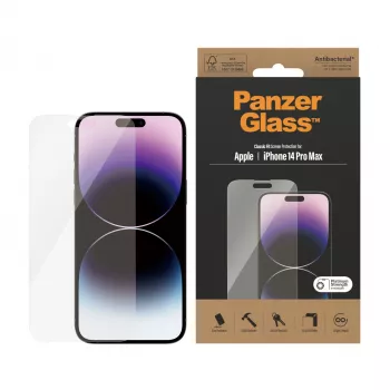Beeldschermbescherming PanzerGlass Apple iPhone 14 Pro Max Classic Fit kras- en stootvast
