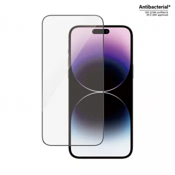 Beeldschermbescherming PanzerGlass Apple iPhone 14 Pro Max Ultra-Wide Fit kras- en stootvast