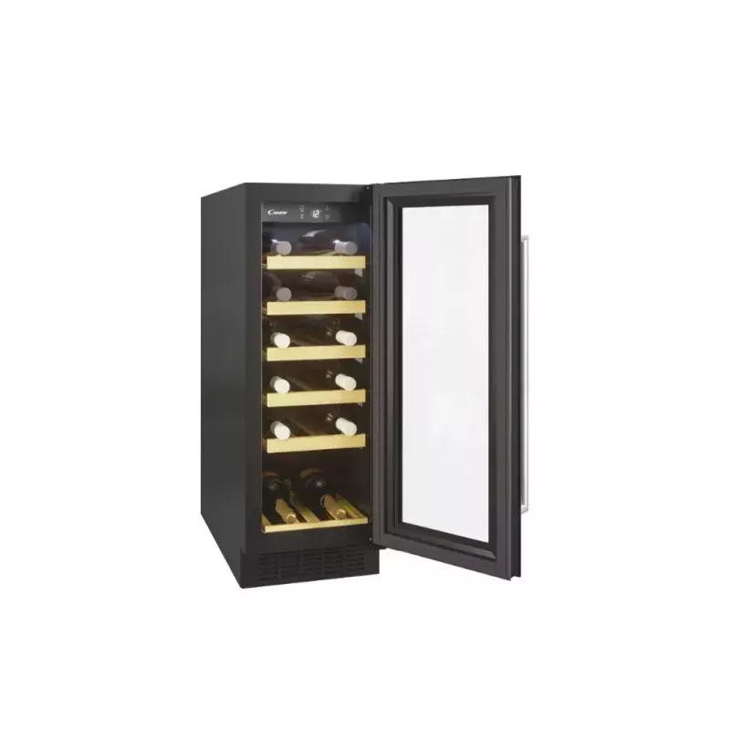 Inbouw wijnkoeler Candy DiVino CCVB 30/1 zwart 20 flessen