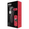 Braun Series 5 50-R1000s foliescheerapparaat zwart, rood