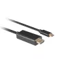 LANBERG kabel USB-C(m) -HDMI(m) 1m 4K 60Hz zwart