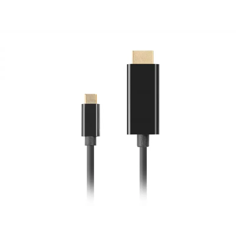 LANBERG kabel USB-C(m) -HDMI(m) 1m 4K 60Hz zwart