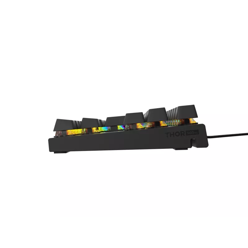 GENESIS Thor 303 TKL toetsenbord gaming USB QWERTY zwart RGB LED