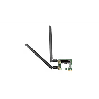 D-Link Wireless AC1200 DualBand PCIe-adapter, intern, bedraad, PCI Express, WLAN, Wi-Fi 4 (802.11n), 867 Mbit/s