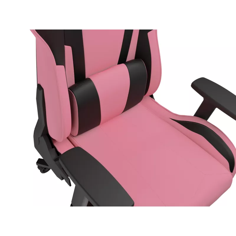PC gamingstoel GENESIS Nitro 720 luchtgevulde zitting zwart roze 150 kg