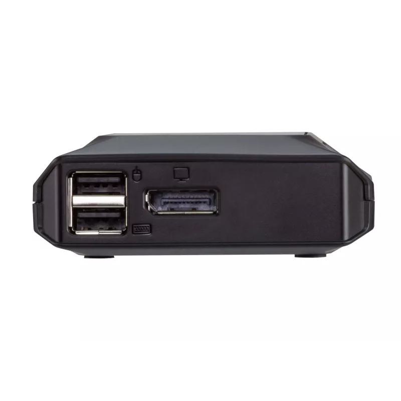 ATEN 2-poorts USB-C 4K DisplayPort KVM-switch met afstandsbediening voor poortselectie
