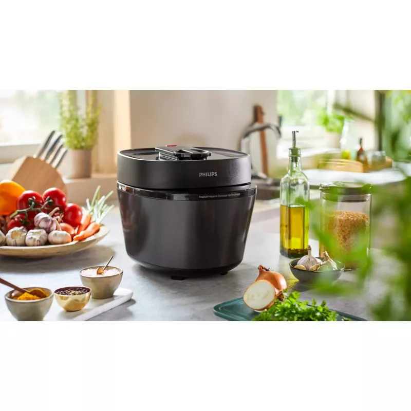 Philips All-in-One Cooker HD2151/40 multicooker, 5 l, 1000 W, zwart