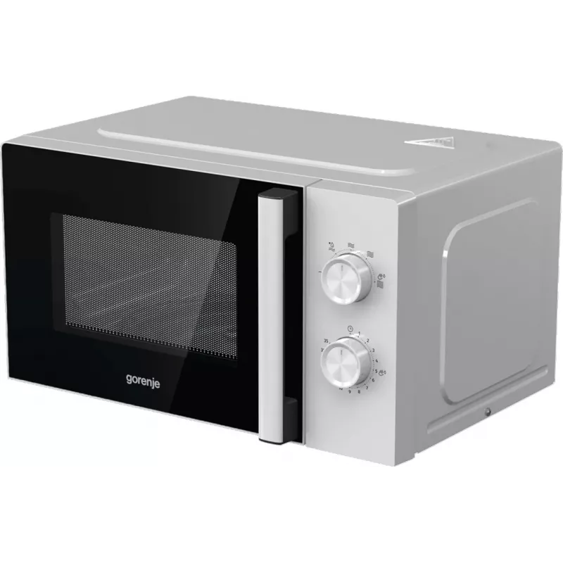 Solo-magnetron Gorenje 740248 — 800 W, 20 l, wit, 5 vermogensstanden, 270 mm draaiplateau