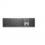 DELL Pro Plus toetsenbord - KB700 - Russisch (QWERTY), full-size (100%), draadloos, RF Wireless + Bluetooth, QWERTY, grijs