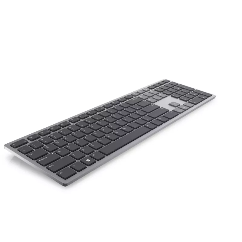 DELL Pro Plus toetsenbord - KB700 - Russisch (QWERTY), full-size (100%), draadloos, RF Wireless + Bluetooth, QWERTY, grijs