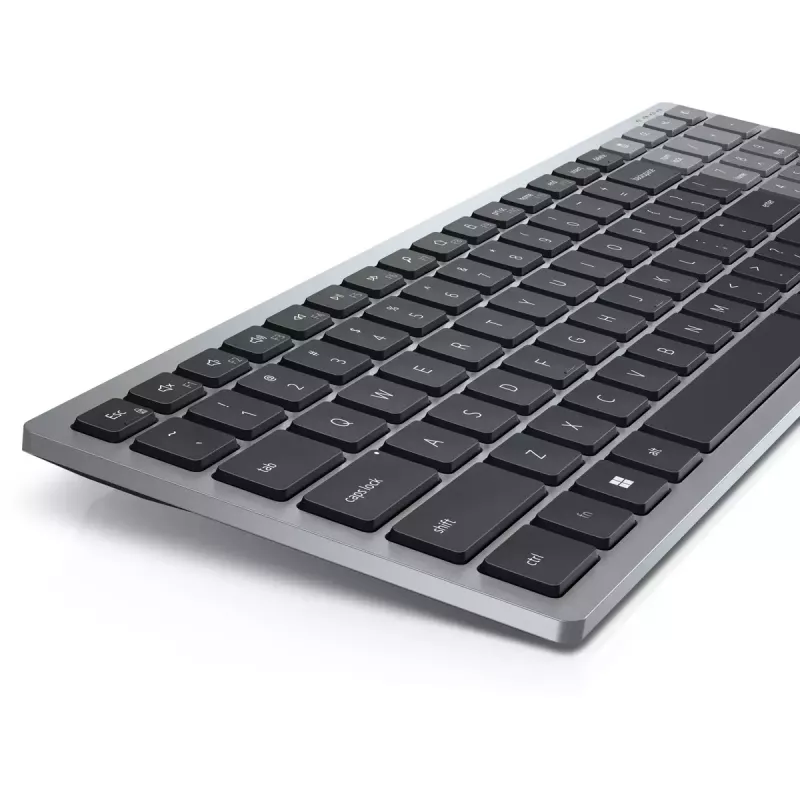 Toetsenbord DELL KB740 Office RF Wireless + Bluetooth QWERTY US International grijs zwart