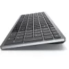 Toetsenbord DELL KB740 Office RF Wireless + Bluetooth QWERTY US International grijs zwart