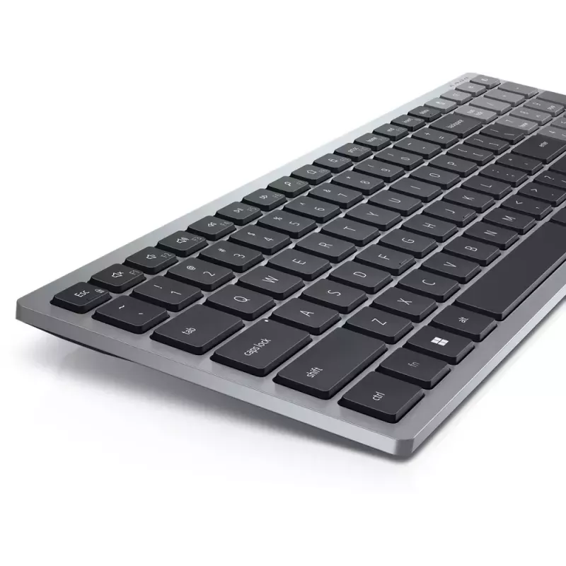 Toetsenbord DELL KB740 Office RF Wireless + Bluetooth QWERTY US International grijs zwart