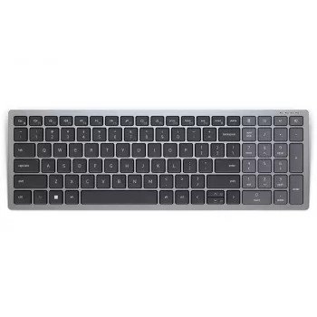 Toetsenbord DELL KB740 Office RF Wireless + Bluetooth QWERTY US International grijs zwart