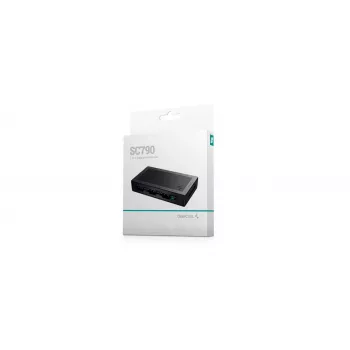 DEEPCOOL SC790 2-in-1 PWM-RGB-hub voor ventilator- en verlichtingsbesturing – voor maximaal 6 ventilatoren (PWM ARGB)