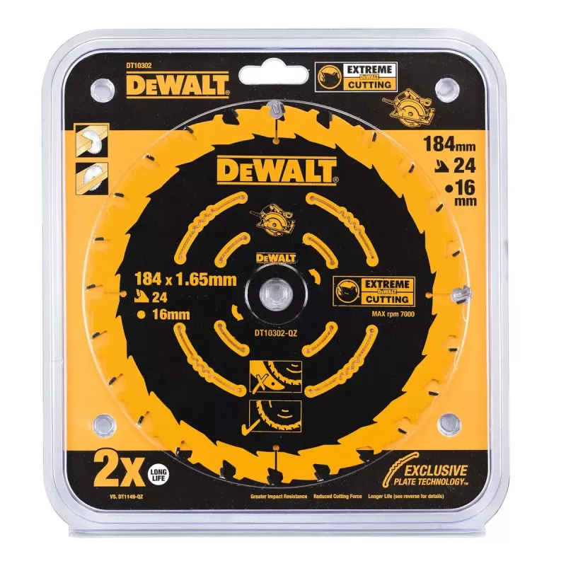 Cirkelzaagblad DeWALT DT10302-QZ 1 st. meerdere materialen