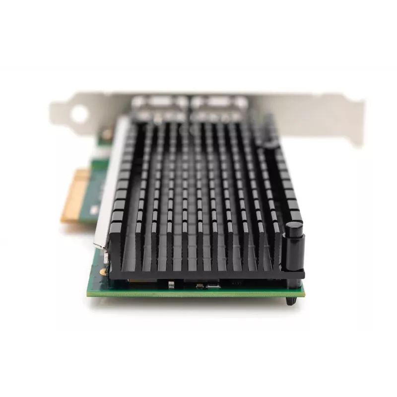 DIGITUS Ethernet-serveradapter – 10 Gbit/s dual-port PCIe X8, Intel X540 BT2