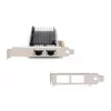 DIGITUS Ethernet-serveradapter – 10 Gbit/s dual-port PCIe X8, Intel X540 BT2