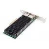 DIGITUS Ethernet-serveradapter – 10 Gbit/s dual-port PCIe X8, Intel X540 BT2