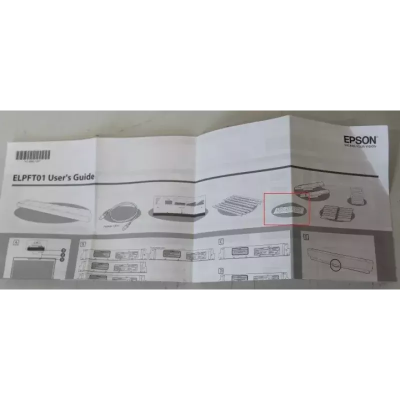 Finger-Touch-eenheid Epson ELPFT01 ONTBREKENDE PADS V12H007A24SO