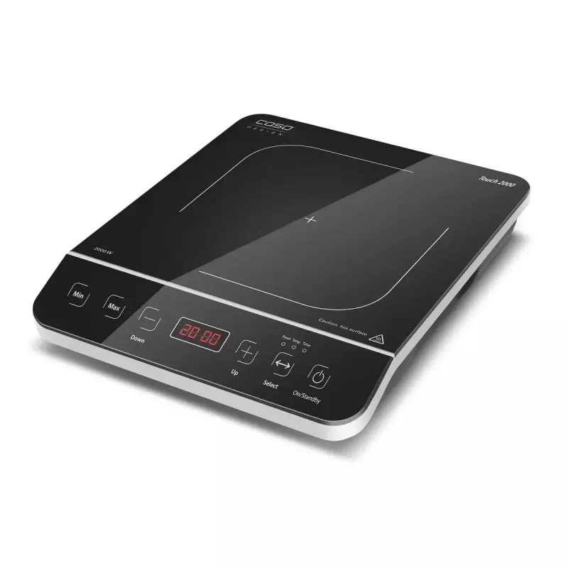Inductiekookplaat Caso Touch 2000 — enkele kookzone, touchbediening